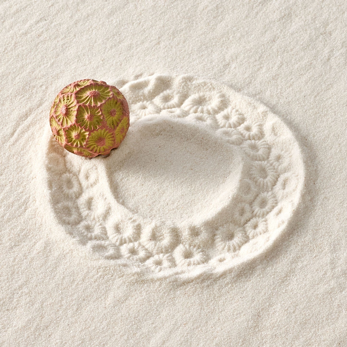 Coral | Sand Sphere | Ready to Ship