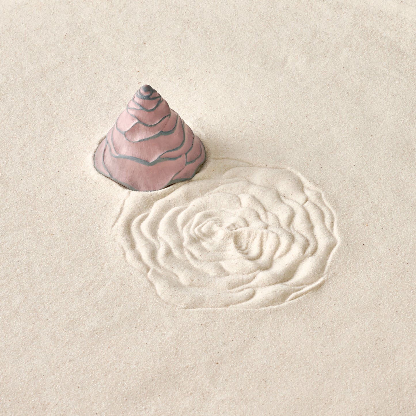 Rose Sand Cone