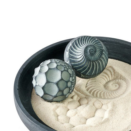 beautiful sand art made with interactive sand garden