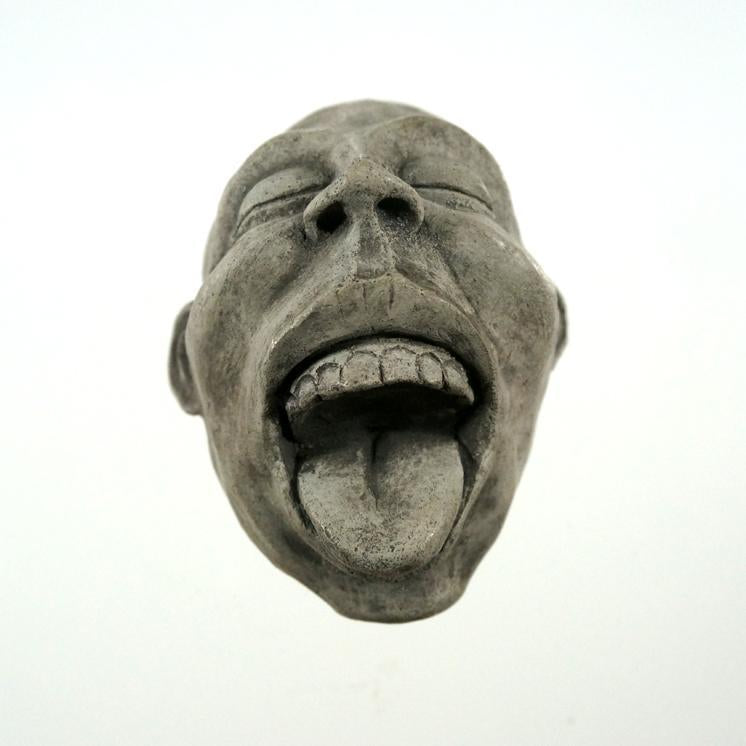 Wall Hanging Decor | Cement Sculpture | Expressive Face | Taste