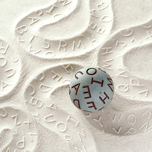 Alphabet | Sand Sphere