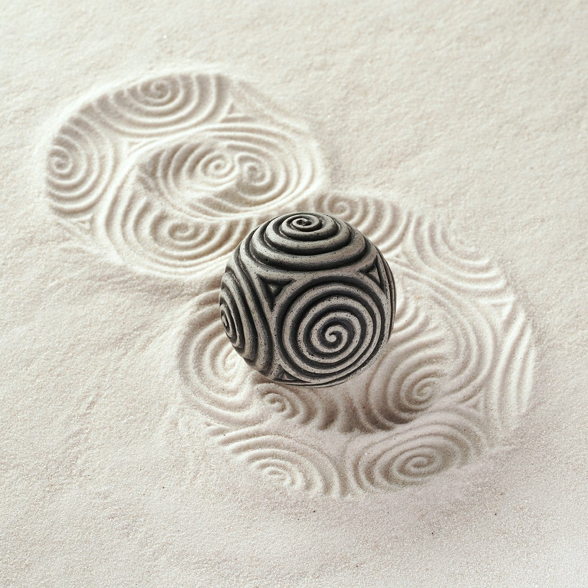 Spirals | Sand Sphere