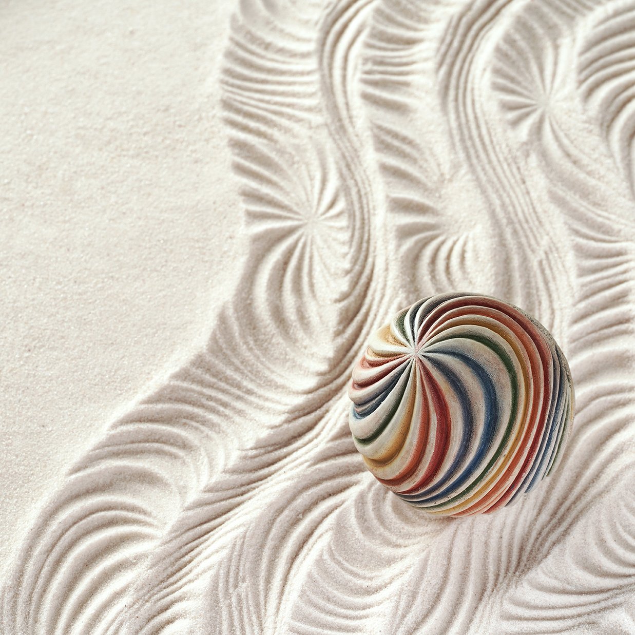Swirls | Sand Sphere