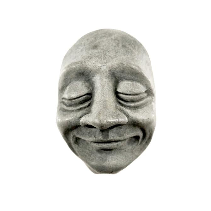 Zen Decor | Zen Office | Bliss Face in Gray