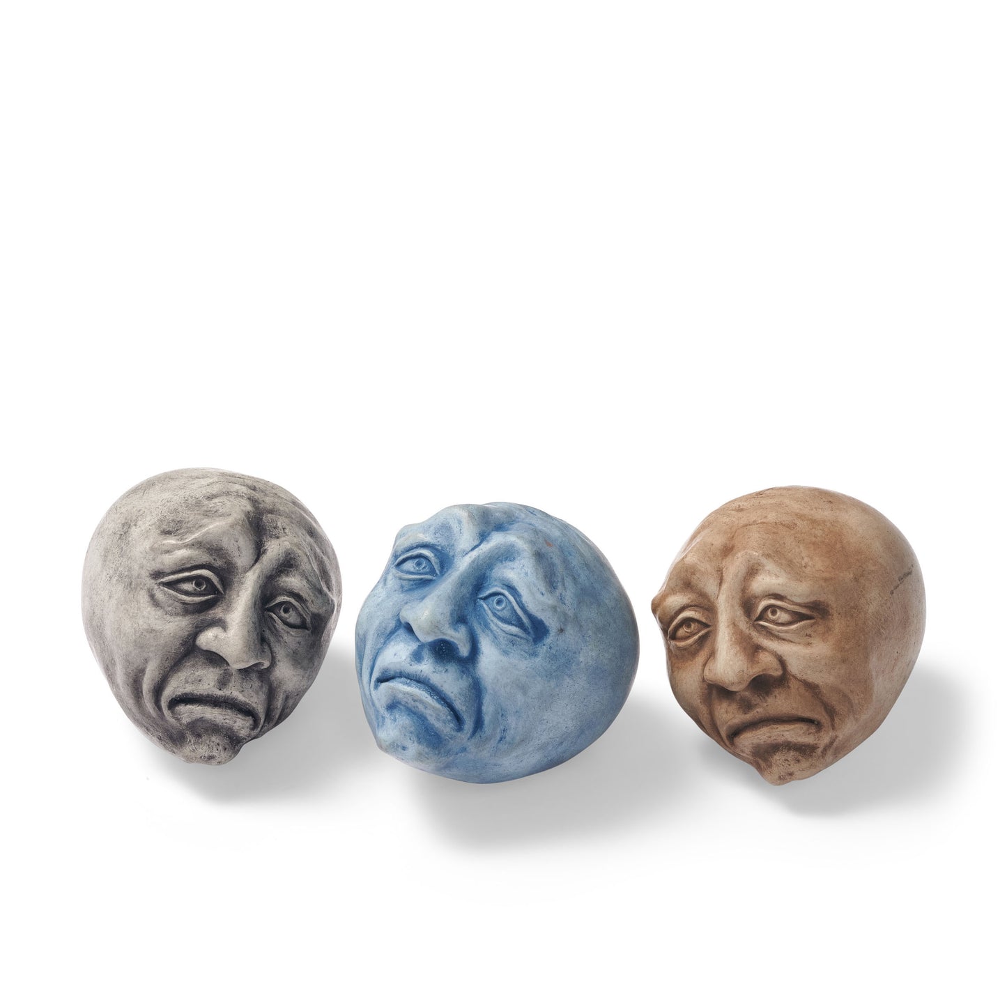 grief face sculpture