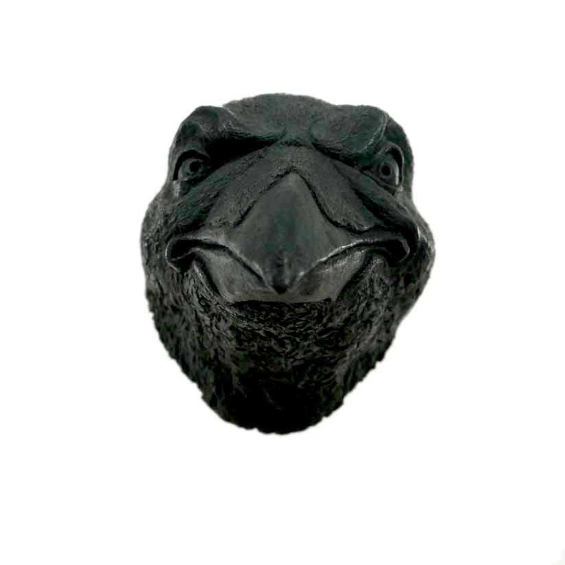 Handmade Cement Raven