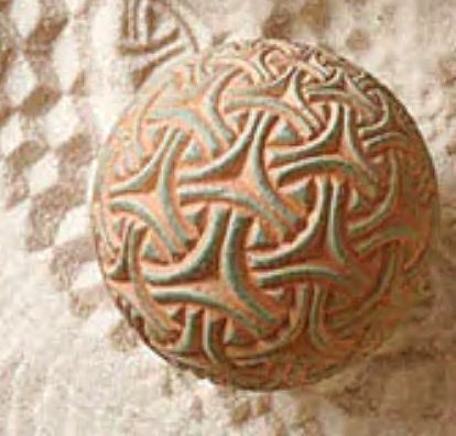 texture sphere making sand patterns