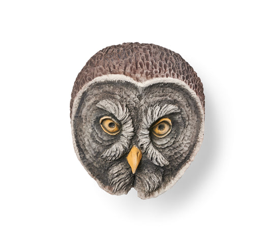 Wall-Hanging Animal Head Sculpture | Owl