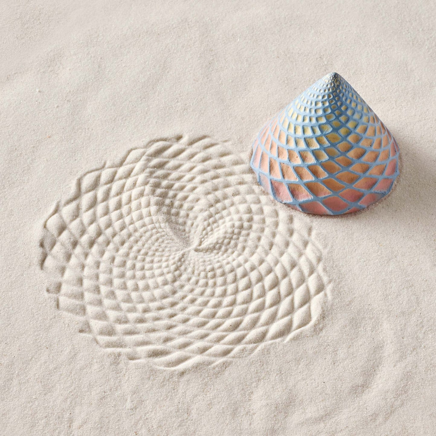 Waffle Sand Cone