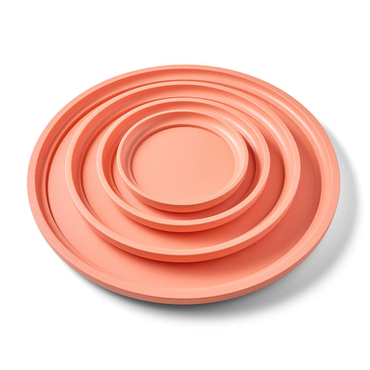 Deep Dish Tray | Coral