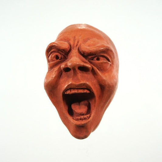 Wall-Hanging Expressive Face | Wrath