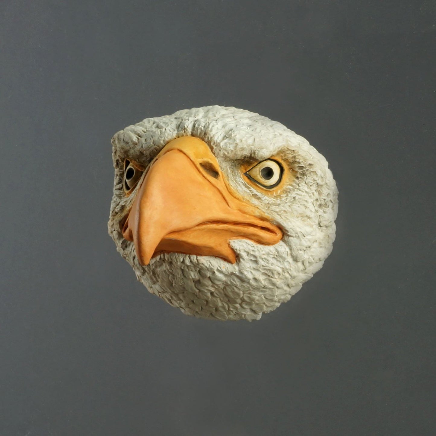 Wall-Hanging Cement Animal Head | Eagle 