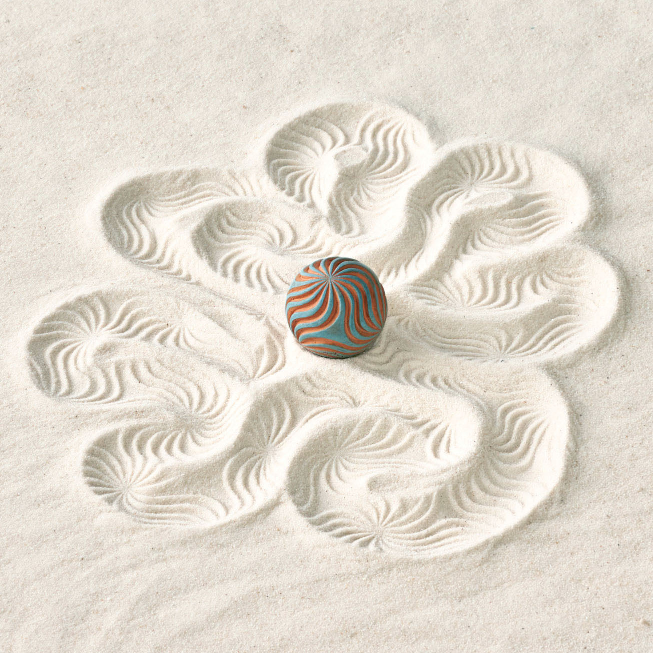 sand tray play miniature texture tool