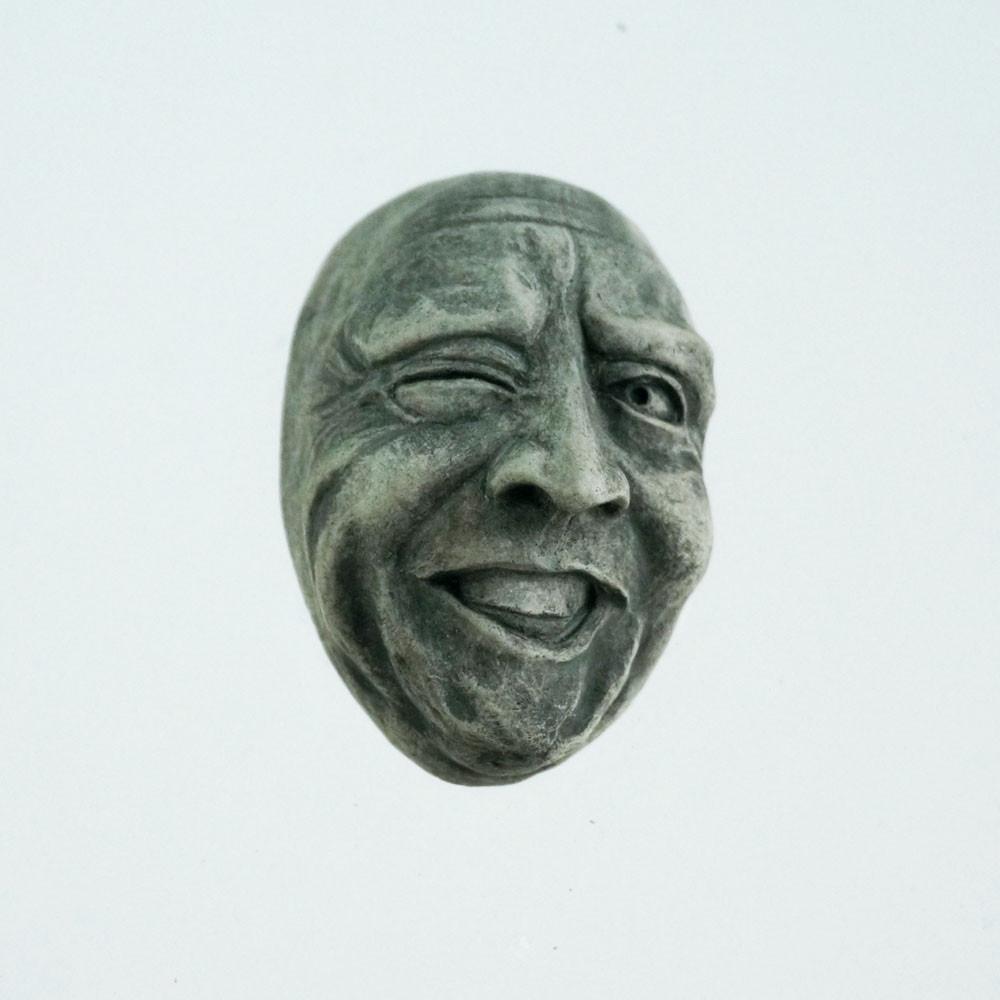 Wall-Hanging Cement Face | Wink 