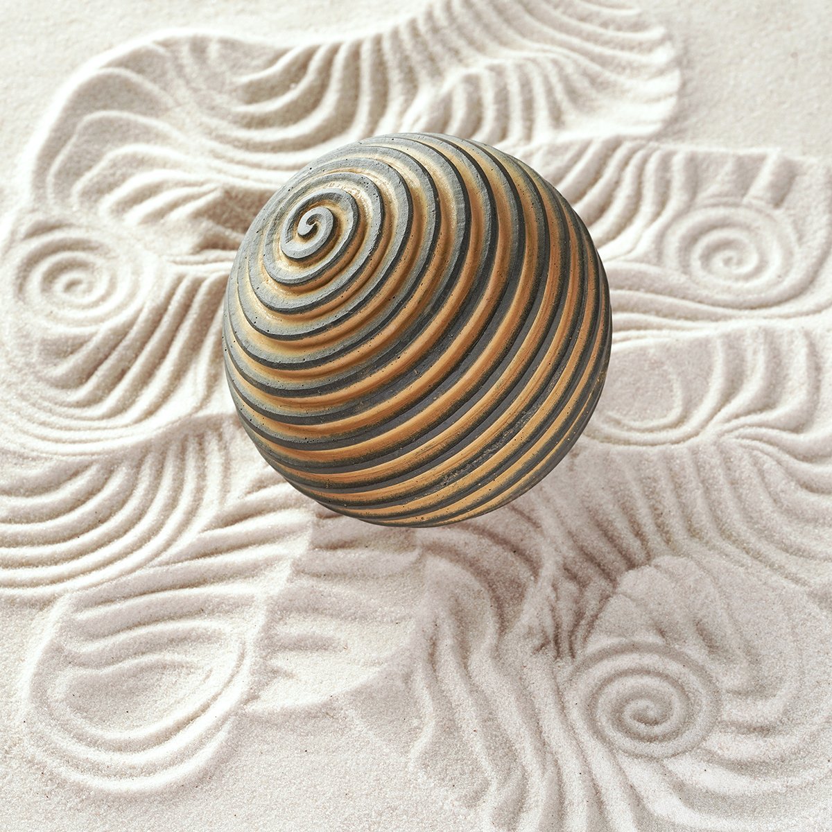 Sand Sphere  | Spiral | XXL
